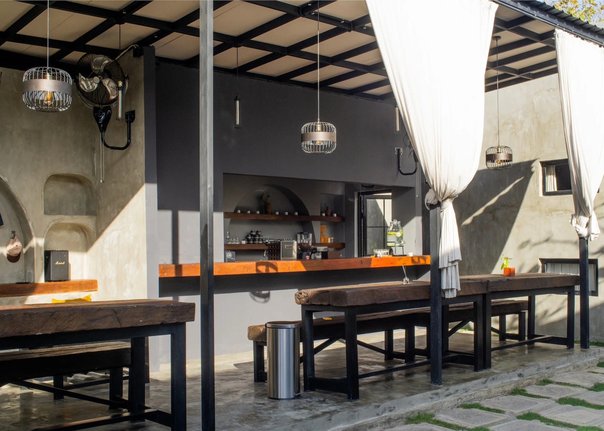 Exterior of Iron Wave Uluwatu surf hostel on the Bukit Peninsula, Bali — photo 24