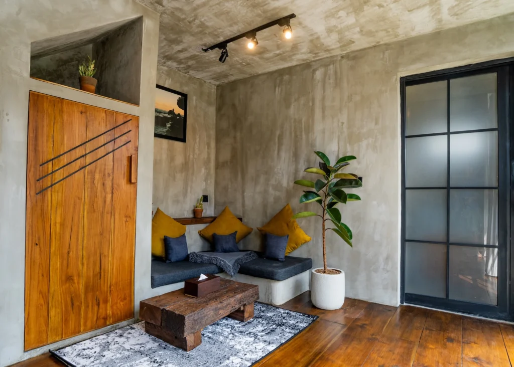 Foundry private mezzanine room at Iron Wave Uluwatu surf hostel, Uluwatu — photo 1